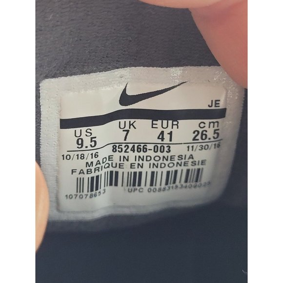 Nike Downshifter 7 Womens size 9.5 Gray w/ Turquoise Check Comfort Running Shoes - Picture 11 of 12